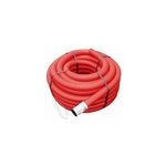 Gaine pour rseaux enterrs rouge  63 mm x 25 m fitt