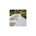 Galet marbre blanc 15 - 25 blooma 750kg