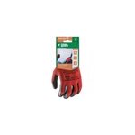 Gants de manutention latex coverguard eurolite rouge taille 9