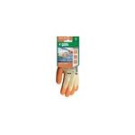 Gants de manutention revtement latex coverguard orange taille 9 (l)