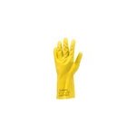 Gants de m�nage eurodip 5030 latex jaune, taille 7 - coverguard