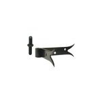 Gond d'angle queue de carpe acier zingu jaune afbat 14 mm