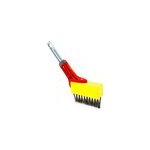 Grattoir brosse mtallique multi - star 3 ranges outils wolf