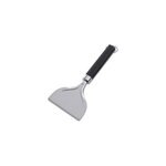 Grattoir pour plancha weber en acier inoxydable et plastique h31, 5 x l14 x p2, 8 cm