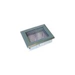 Grille acier fer antique + précadre 150 x 150 mm Grille acier fer antique + précadre 150 x 150 mm