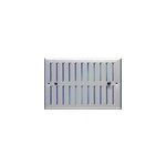 Grille d'aration alu autogyre  persiennes sans moustiquaire rglable 250 x 168 mm