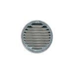 Grille d'aération métal autogyre à persiennes avec moustiquaire brut Ø100 mm Grille d'aération métal autogyre à persiennes avec moustiquaire brut Ø100 mm