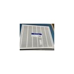 Grille d'aération pvc autogyre extra - plate avec moustiquaire blanche 220 x 180 mm Grille d'aération pvc autogyre extra - plate avec moustiquaire blanche 220 x 180 mm