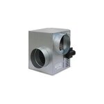 Groupe air chaud 550 m3 / h - 4  8 bouches gris autogyre