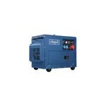 Groupe lectrogne 5000 w - carburant diesel - autonomie 11 h - l. 92 x l. 52 x h. 75 cm - scheppach ...