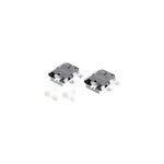 Guides haut et bas pour porte coulissante 2 vantaux, 2 pices