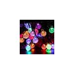 Guirlande lectrique 20 lampes multicouleurs ip44 l. 5, 8m lumisky, festy color