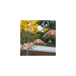 Guirlande lumineuse ext�rieur en polyrotin connectable 10 led ip64 e27 l. 6m lumisky hawaii light