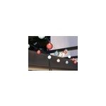 Guirlandes lumineuses kanor led intgre 20 boules 0. 25w ip44 multicolore  piles