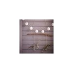 Guirlandes lumineuses led intégrée solaire estevan 0. 04w ip44 goodhome blanc 20 boules Guirlandes lumineuses led intégrée solaire estevan 0. 04w ip44 goodhome blanc 20 boules