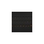 Guirlande lumineuse led intrieure blanc chaud cble vert 8 fonctions 11 m