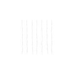 Guirlande lumineuse rideaux int�rieur et ext�rieur 240 led blanc glac� ip20 et ip44 3. 6w l. 13. 5m c�ble ...