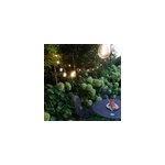 Guirlande lumineuse solaire d'extérieur led intégrée ip44 blanc chaud 10m Guirlande lumineuse solaire d'extérieur led intégrée ip44 blanc chaud 10m