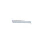 Habillage pour fentre et baie coulissante alu blanc 60 x 30 mm