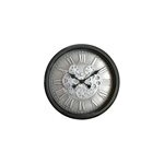 Horloge murale avec mcanisme apparent argent 52. 5cm