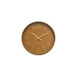 Horloge murale ronde jaune orcre �. 30 cm emdedesign color