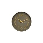 Horloge murale ronde vert kaki �. 30 cm emdedesign color