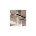 Hotte aspirante goodhome ghisl90eu l. 90 cm finition verre inox 604m� / h 64db