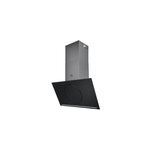 Hotte inclinée connectée en verre goodhome ghagro90, 90cm Hotte inclinée connectée en verre goodhome ghagro90, 90cm