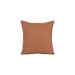 Housse de coussin 100% coton jalna terracotta l. 45 x h. 45cm goodhome