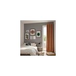 Housse de coussin en coton corton imprimé géométrique bleu l. 50 x h. 50cm goodhome Housse de coussin en coton corton imprimé géométrique bleu l. 50 x h. 50cm goodhome
