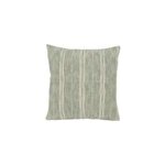 Housse de coussin en coton deesa jacquard vert kaki clair l. 45 x h. 45cm goodhome