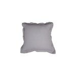 Housse de coussin en lin ambala beige lin l. 45 x h. 45cm goodhome