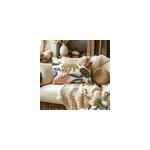 Housse de coussin rectangulaire tropical rose, vert l. 50 x l. 30cm casa mediterranea 1967 sl