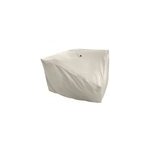 Housse de protection pour fauteuil d'angle mixi oviala h. 60 cm beige