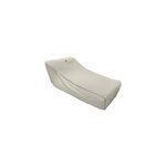 Housse de protection pour m�ridienne mixi oviala h. 60 cm beige