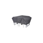 Housse de protection urban pour table de jardin rectangulaire 180 x 110 cm oviala Housse de protection urban pour table de jardin rectangulaire 180 x 110 cm oviala