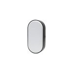 Hublot moresby led intégrée blanc neutre ip44 700lm 10w l. 10xl. 5, 5xh. 20cm ovale noir goodhome Hublot moresby led intégrée blanc neutre ip44 700lm 10w l. 10xl. 5, 5xh. 20cm ovale noir goodhome