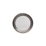Hublot pour porte de garage circulaire goodhome en acier inoxydable argenté Ø. 30, 5 x h. 30, 5 cm Hublot pour porte de garage circulaire goodhome en acier inoxydable argenté Ø. 30, 5 x h. 30, 5 cm
