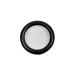 Hublot pour porte de garage circulaire goodhome en pvc noir Ø. 31, 8 x h. 31, 8 cm Hublot pour porte de garage circulaire goodhome en pvc noir Ø. 31, 8 x h. 31, 8 cm