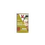 Huile haute protection v33 mobiliers de jardin en bois teck mat 1l Huile haute protection v33 mobiliers de jardin en bois teck mat 1l