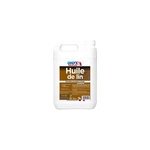 Huile de lin entretien, protection bois, carrelages, tomettes onyx 5l