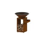 Huilier b. b. o pro pour brasero � 98 cm cognac oyat