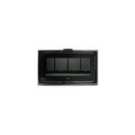 Insert � bois en acier �tanche supra n�o 100 e 9kw