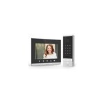 Interphone vidéo connecté filaire avec digicode intégré extel code connect Interphone vidéo connecté filaire avec digicode intégré extel code connect