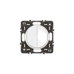 Interrupteur double va - et - vient avec voyant legrand c�liane