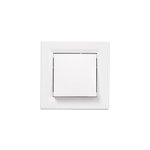 Interrupteur va - et - vient complet schneider electric asfora blanc