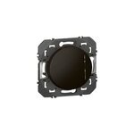 Interrupteur va - et - vient avec voyant lumineux legrand dooxie noir