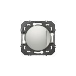 Interrupteur va - et - vient avec voyant t�moin legrand dooxie aluminium