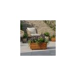 Jardini�re bois blooma bopha marron 80 x 40 x h. 35 cm