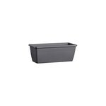 Jardini�re day r plastique gris anthracite 50 x 14, 5 cm deroma